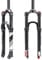 BUCKLOS 26/27.5/29 Travel 120mm MTB Air Suspension Fork, Rebound Adjust 1 1/8 Straight/Tapered Tube QR 9mm Manual/Remote Lockout XC AM Ultralight Mountain Bike Front Forks