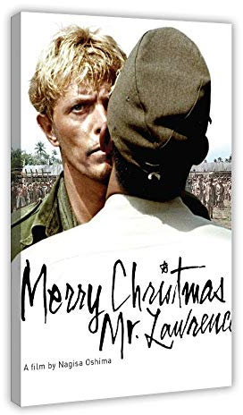 Filmposter Merry Christmas, Mr. Lawrence, Leinwand, Schlafzimmer, Dekoration, Sport, Landschaft, Büro, Raumdekoration, Geschenk, 40 x 60 cm, Rahmen