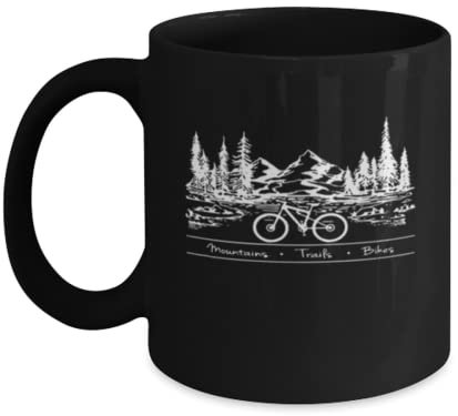 Coffee Mug Funny Mountain Bike MTB