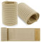 Sibba Elastische Handgelenkbandage 4 Stück atmungsaktiv Polyester Kompressions Armbänder Karpal Handunterstützung Schiene Stützgurt für Männer und Frauen Workout Bowling Tennis Sport