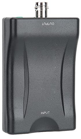 Goshyda HDMI zu BNC Konverter, 1080P 720P HD Display HDMI zu BNC Videokonverter Adapter mit PAL NTSC Systemen für DVD Recorder,