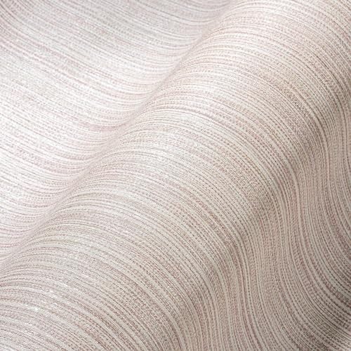 A.S. Création Unitapete Rosa Beige THE BOS 388199 Vliestapete Strukturtapete 10,05 m x 0,53 m Made in Germany