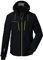 killtec Herren Skijacke/Funktionsjacke mit abzippbarer Kapuze und Schneefang KSW 44 MN SKI JCKT, schwarz, S, 38698-000