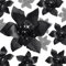 WILLBOND 24 Stück 3 Größen Weihnachten Glitzer Weihnachtsstern Blumen Hochzeit Kunstblumen Weihnachtsdekoration Ornamente für Weihnachtsbaum Neujahr Home Outdoor Dekoration (Schwarz, 4/6/20 cm)