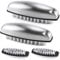4 Stück Handwaschbürste Edelstahl Set, Handbürste Nagelbürste Hart,2 in 1 Multifunktions Fingernagelbürste, für Reinigen von Nägeln Handwäsche, Küche zur Reinigung, Bad