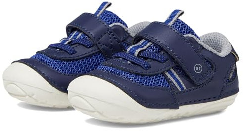 Stride Rite Babys (Jungen) Sm Apollo Sneaker, Blau, 4 Wide Infant