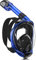 X99 Full Face Snorkel Mask - Adult 180° Panoramic View with Detachable Camera Mount, Anti-fog & Anti-leak, Dry Top, Foldable Diving Mask