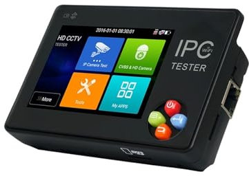 Tester CCTV Tester For Telecamere IP Di IP/CVBS/AHD/TVI/CVI 4K H.265 Completo Da 3,5 Pollici IP Cvbs, Monitor CCTV, Monitor E Display CCTV Test del segnale audio/video