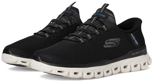 Skechers Men's Hands-Free Slip-ins Glide-Step Noxus Sneaker, Black, 47.5 EU