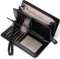 SENDEFN Portefeuille Femme Long Portefeuille Blocage RFID pour 24 Cartes Portefeuille Femme Cuir avec Compartiments Multiples et Pochette pour Pièces de Monnaie
