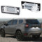 POPMOTORZ LED Kennzeichenbeleuchtung für Dacia Duster Lodgy R-enault Espace IV Scenic II Laguna II Fluence Captur, LED Nummernschildbeleuchtung mit CanBus Fehlerfrei 2835 SMD, 2 Stück