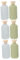 Beavorty 3 Sätze 3 Sets Lotionsflaschen Getränke Reise Shampoo Und Conditioner Flaschen Hautpflegebehälter Haaröl Flaschen Reiseflaschen Körperlotion Würze 2 Stück * 3