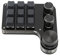 EALRIDV Tastiera da gioco, 9 tasti e 3 manopole, tastiera con manopola, funzione di ritardo, mini tastiera, tastiera programmabile, per ufficio, giochi, musica, media, controllo