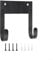 SMZhomeone Compact Wall Mounted Ironing Board Holder Adjustable Design for T and Y Style Boards, Organized Laundry Space