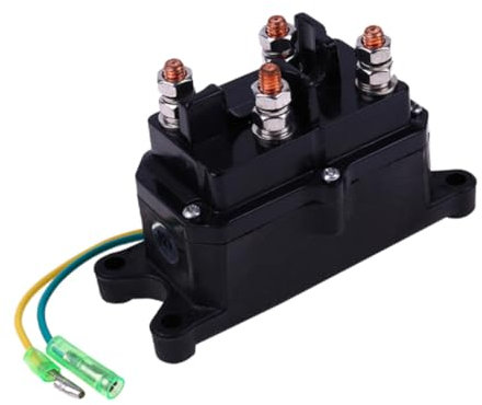 PENIKOKO 12v Treuil Électrique Avec Relais Solénoïde Robuste Pour Atv Utv Et Camion Tout- Remplacement De Fiables Et Faciles à Installer