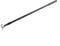 Skylight Opening Rod, 30-60cm Extendable Aluminum Window Opener Handle with Hooks for Roof Hatch Operation Tool Black