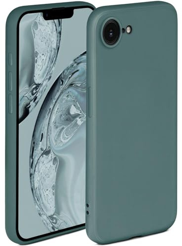 ONEFLOW Soft Case für iPhone 17e Hülle aus Silikon mit Kameraschutz, Silikonhülle mit erhöhtem Schutz fürs Display, Backcover Schutzhülle, weiche Handyhülle, Petrol