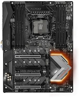 Placa Madre Placa Base X299 Fit For ASROCK Gaming K6 LGA 2066 DDR4 128 GB PCI-E 3.0 USB .1M.2 USB3.1 ATX Compatible con Core i9-9940
