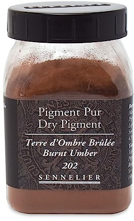 Sennelier PURE Pigment - 202 Umbra gebrannt, 200 ml