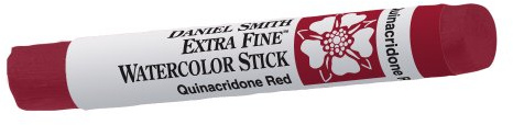 DANIEL SMITH Extra Fine Watercolor Paint, 12ml Stick, Quinacridone Red, 284670020