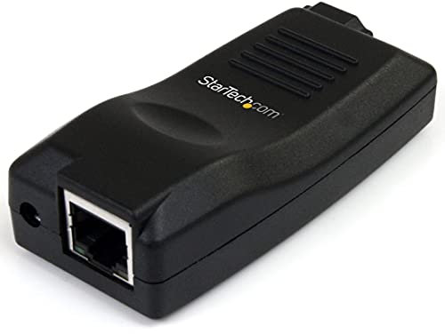 StarTech.com Servidor de Dispositivos de 1 Puerto USB 2.0 sobre Red Gigabit Ethernet con IP Adaptador - Convertidor de Impresora USB a Red Ethernet LAN - Windows 7/XP/Vista SOLAMENTE (USB1000IP)