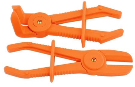 Laser 5527 Flexible Hose Clamp Set 2pc, Orange