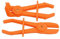 Laser 5527 Flexible Hose Clamp Set 2pc, Orange