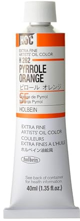 Holbein Artist Oil Colors pyrrole Orange 40 ml