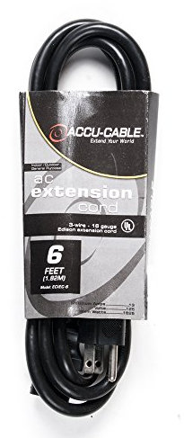 ADJ Products Stromkabel für Bühne und Studio, ECIEC-6