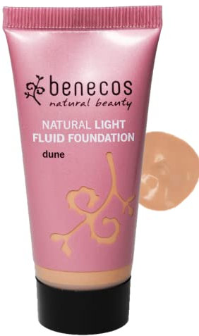benecos Natural Light Fluid Foundation Dune 30ml