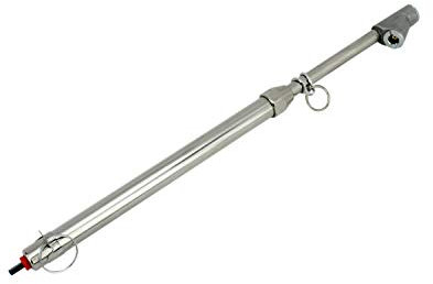 Milton s-986C Kalibrierbares Reifendruck-Messgerät, Doppelkopf-gerades Fußfutter, 10-160 PSI