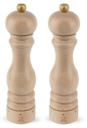 Peugeot Paris U'Select Pfeffer- und Salzmühle, 22,9 cm, Buchenholz natur