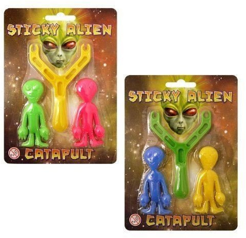 HENBRANDT 5 x Alien Sling Shot – Catapulte extraterrestre collante