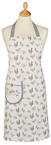 Cooksmart Country Animals Multi-Coloured Adults Cotton Apron For Cooking, Baking & Grilling | Comfortable Cotton Apron For Chefs, Cooks & Home Kitchens | Stylish Kitchen Aprons Gift For Women & Men