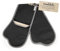 Muldale Black Double Oven Gloves Insulated - Aga Oven Gloves with Thumbs and Heat Resistant Terry Towelling - Professional Heavy Duty Pair Mitts for Kitchen
