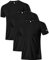 Holure Men's Sportswear Breathable T-Shirts Quick-Drying Short-Sleeve Shirts Black/Black/Black-XL
