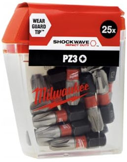 Shockwave™ Impact Duty Bits PZ3 x 25mm (Pack 25)