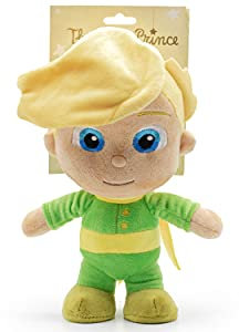 BARRADO Der Kleine Prinz - Plüschtiere der Hauptfiguren aus dem Film: Der Prinz (22 cm) und der Fuchs (16 cm) - Superweiche Qualität (Blister, 22)