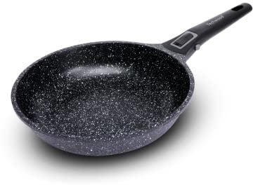 Techwood Sets de 3 Poêle en pierre ø 24/26/28cm de diamètre