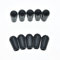 Dopro 10 Stück American #8-32 Gewinde 3 Wege Kippschalter Kappe Schalter Spitze Knopf für USA Les Paul Pickup Selector Switchcraft Switch Schwarz