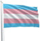 Mister B. 834205 - Bandiera Transgender Pride 90 x 150 cm
