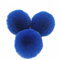 10 STK 6cm Pompons Kunstfell Kaninchenfell Fellbommel,Kunstpelz Pom Pom Ball Plüschbälle Bommeln für DIY Handwerk Mützen Anhänger Dekoration Damen Mädchen Taschenanhänger Schlüsselanhänger,Dunkelblau