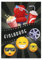 12 Premium Einladungskarten zum Kindergeburtstag + 12 Umschläge, Postkarte, 10,5x14,8cm, mit vorgedrucktem Text auf der Rückseite Einladung Karten Kinder Kids birthday Kino