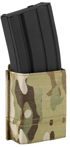 KRYDEX GEAR Tactical 5.56 Molle Magazine Pouch M4 Mag Holder with Quick Release Magazine Pouch Insert