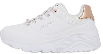 Skechers Girl's Uno Lite White