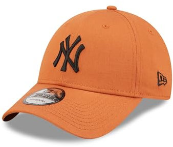 New Era New York Yankees Baseballcap NY Teamlogo MLB Kappe Hut gebogener Schirm Fancap braun - L-XL (7 1/8-7 5/8)