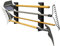 StoreYourBoard Horizontal Garden Tool Organizer, Garage Organization Rack for Shovels Rakes Brooms and Mops, Solid Steel Holds 100 lbs