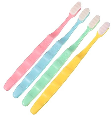 KOMBIUDA 12stücke Ultraweiche -nano Zahnbürsten Für Sanfte Mundpflege Ergonomisches Design Für Empfindliche Zähne Bunten Farben