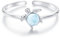 925 Sterling Silber Ring für Frauen, Mädchen, Schildkröten-Seering, Verstellbarer Strand-Fingerring, Geburtstags-Schmuck