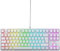 CHERRY XTRFY K4V2 TKL, Kabelgebundene Gaming-Tastatur ohne Nummernblock, Deutsches Layout (QWERTZ), RGB-Beleuchtung, Mechanische MX2A RED Switches, Weiß